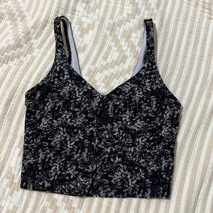 LULULEMON Floral print Align tank top